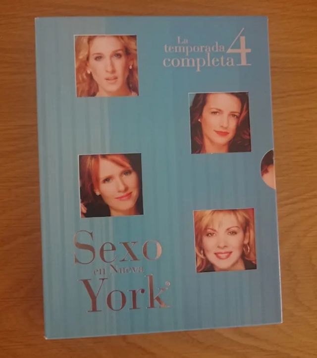 Libros: titulos en el anuncio. Sexo en NY DVDs