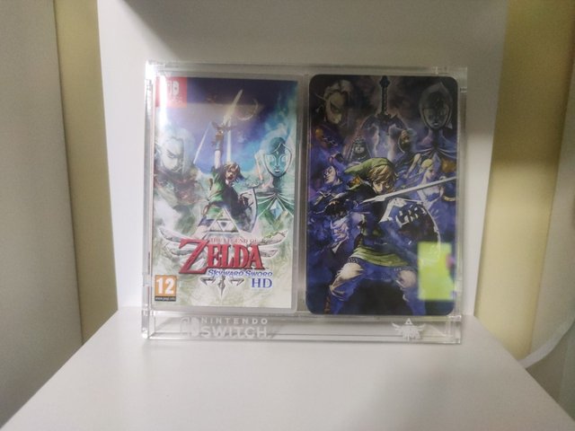 caja acrílica para Zelda switch