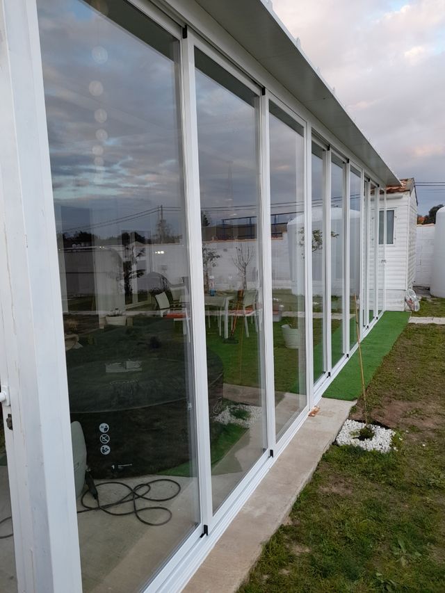 aluminio y panel sanwich