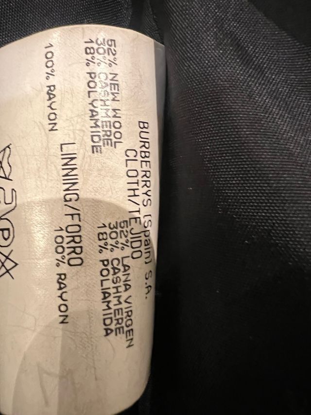 Chaqueta blazer Burberrys