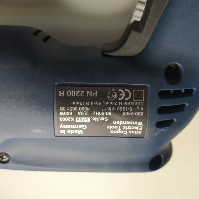 Taladro percutor SD AEG K2003 Azul 600W Regulable