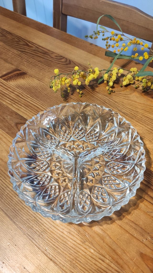 Fuente para aperitivos vintage