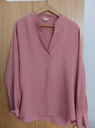 Blusa rosa palo. Zendra Talla 44 de segunda mano por 5 EUR en Paracuellos  de Jarama en WALLAPOP