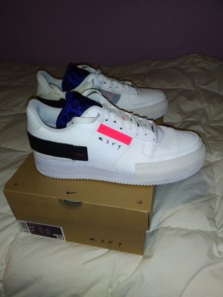 Air force 1 type white talla 42 de segunda mano por 180 EUR en San  Sebastián de Los Reyes en WALLAPOP