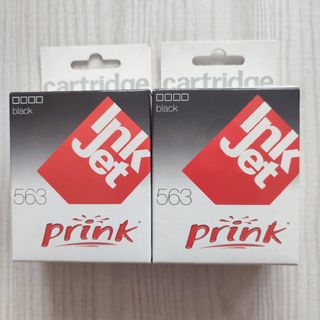2 cartuchos tinta negra Prink (núm. 563) de segunda mano por 6 EUR en San  Bizenti-Barakaldo en WALLAPOP