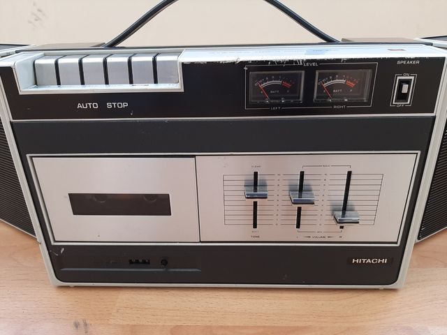 radio casette antiguo