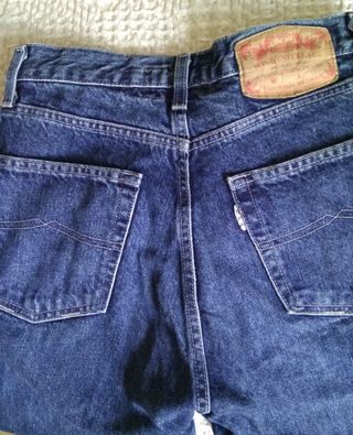 Vaqueros Bonaventure mujer talla S vintage de segunda mano por 8 EUR en  Mazagon en WALLAPOP