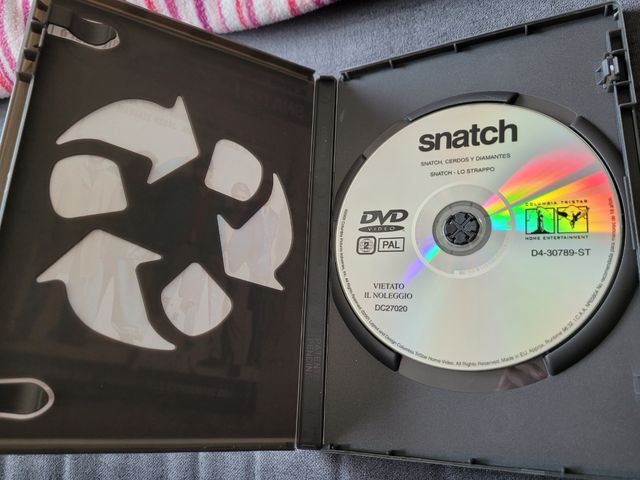 Mítica Película Snatch cerdos y diamantes DVD