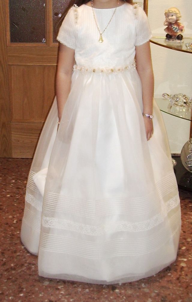 Vestido comunión. Talla 9 años