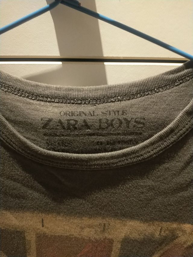 camiseta manga larga Zara 11 12 años
