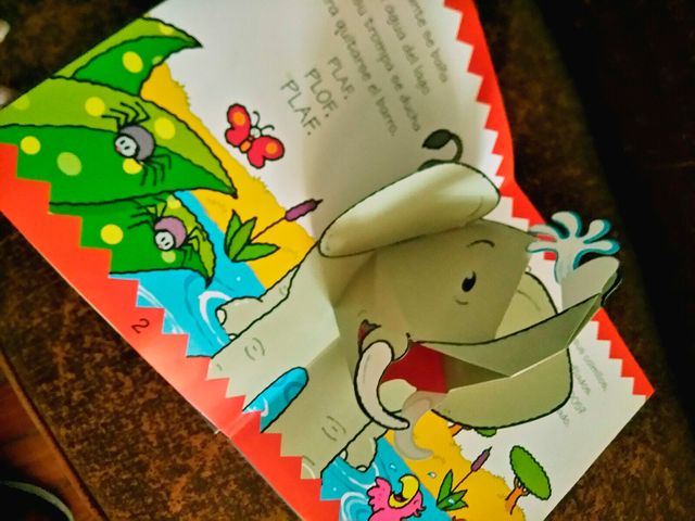  Libro infantil, de 0 a 2 años 3D
