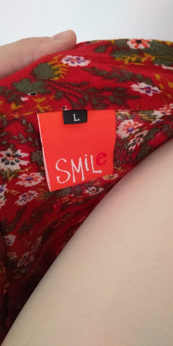 Vestido largo. Talla L. Smile