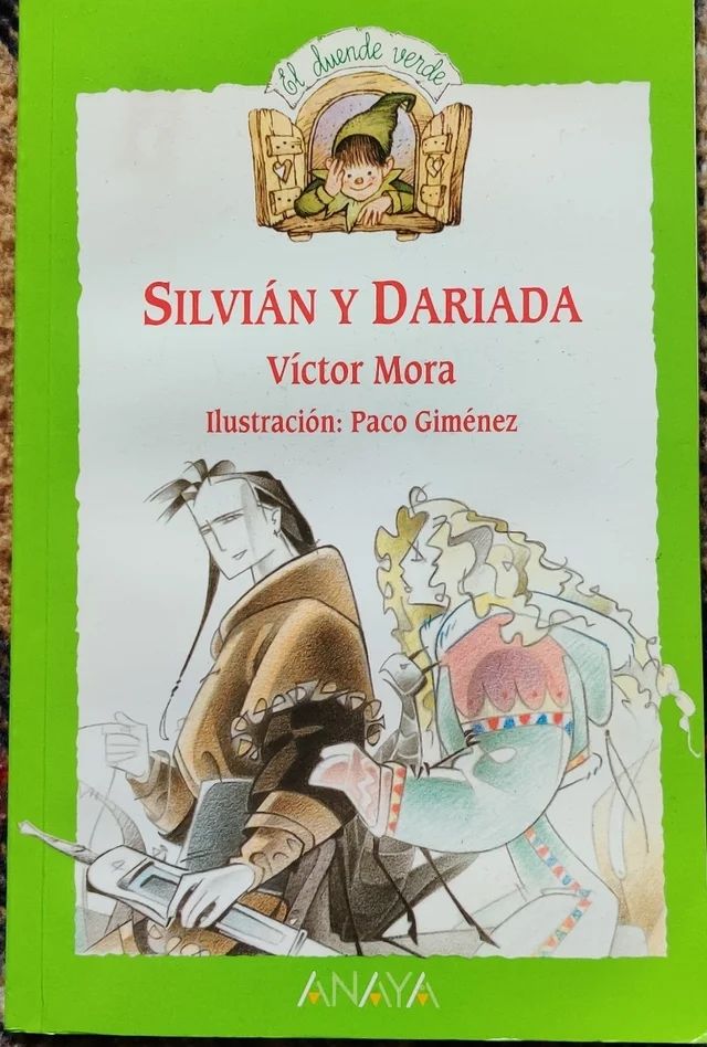 Libro juvenil 12 añosSilvián y Dariada Víctor Mora