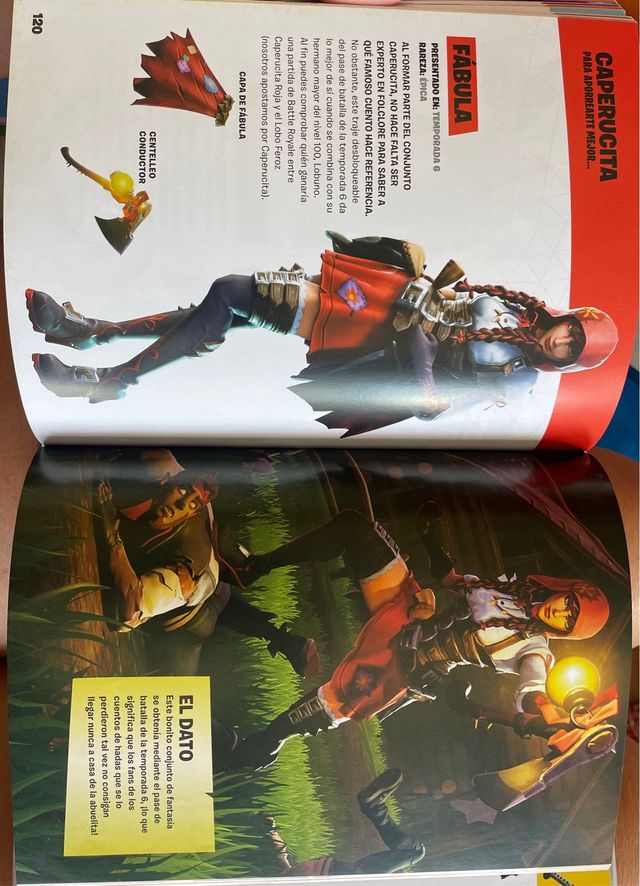 Libro: Trajes oficiales de fortnite