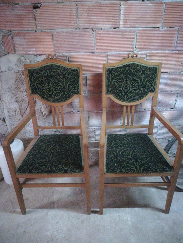 Sillas sillones sofá vintage 