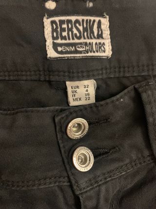 Pantalones | Jeans 90'S Wide Leg Negro | Bershka Mujer – Acro Marco