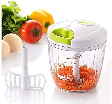 Picador y batidora Manual, con Doble Cuchilla