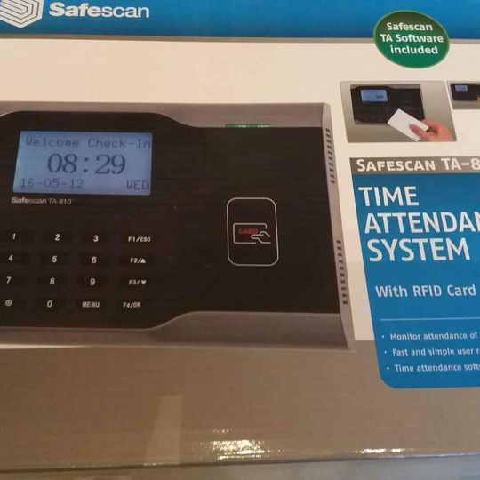 Terminale rilevatore di presenza Safescan TA-810