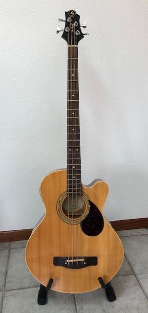 Bajo electroacústico de segunda mano en WALLAPOP