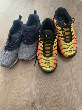 Zapatillas 2x1 de segunda mano por 7 EUR en Alcorcón en WALLAPOP
