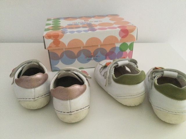 zapatos bebé número19