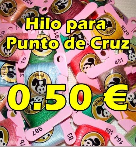 Hilo Punto de cruz 0.50€