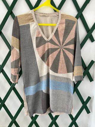 Blusa larga mujer zara talla S de segunda mano por 3 EUR en Don Benito en  WALLAPOP
