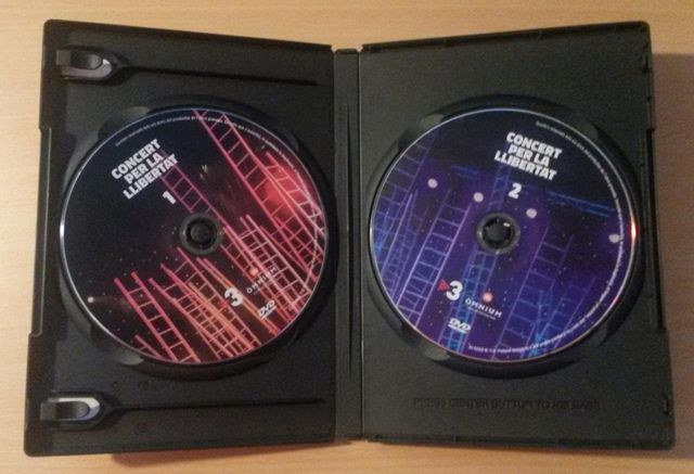 Pelicula en DVD  CONCERT PER LA LLIBERTAT