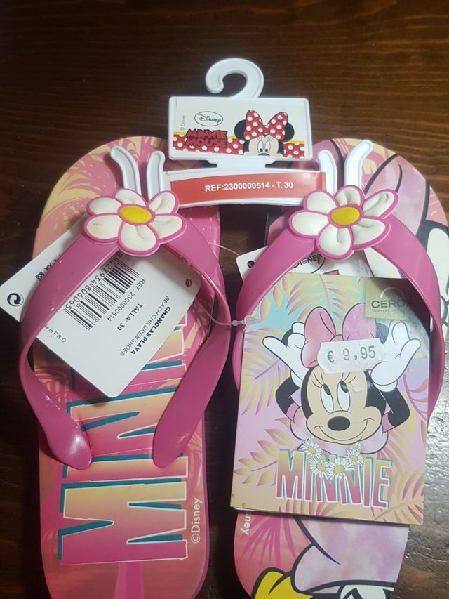 chanclas MINMIE  MOUSE TALLA 30