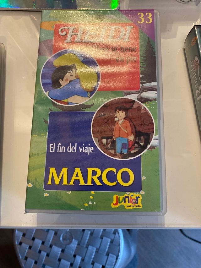 VHS dia episodios heidi y marco