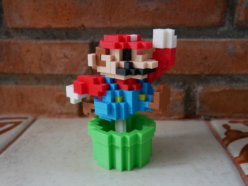 Bit Mario Super Mario Lego 3d Second Hand 3D Super Mario Bros Bits