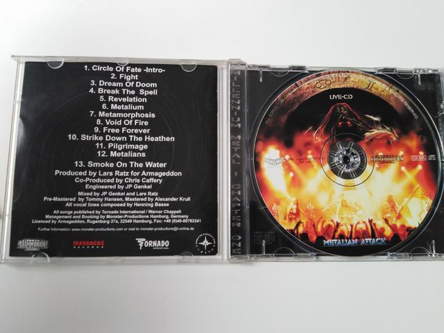 CD Metalium. Millenium metal chapter 1.