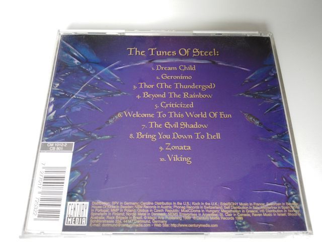 cd Zonata. Tunes of Steel