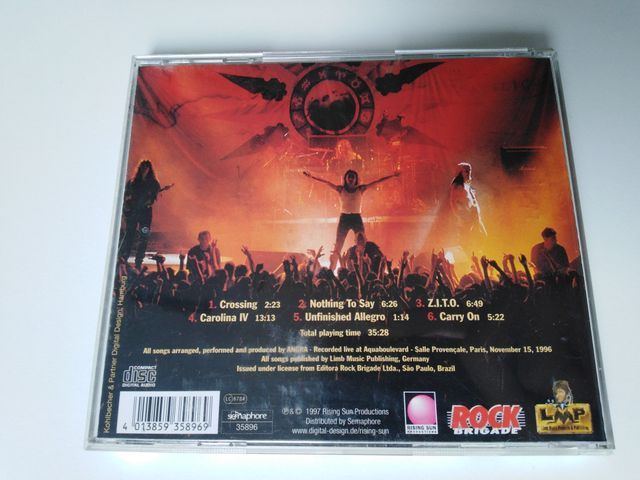 cd Angra. Holy live.