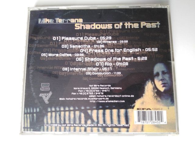 cd Mike Terrana. Shadows of the Past