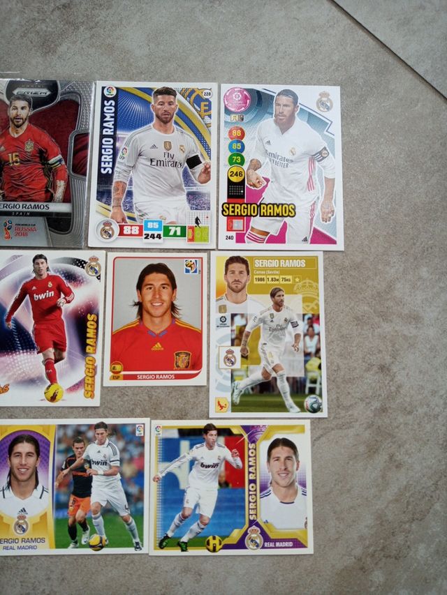 Sergio Ramos Prizm Este Madrid España Mundial x9