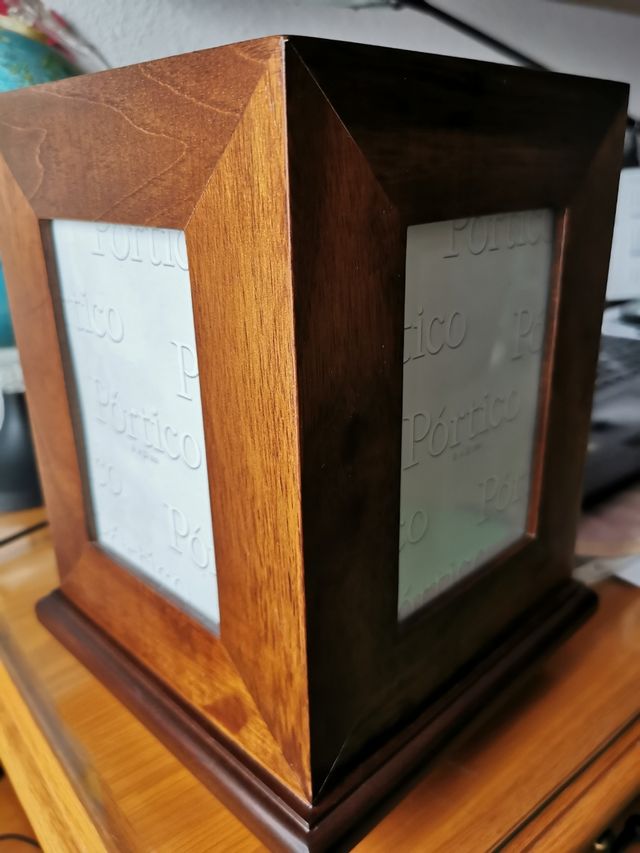 ORIGINAL Álbum  de fotos en madera NUEVO