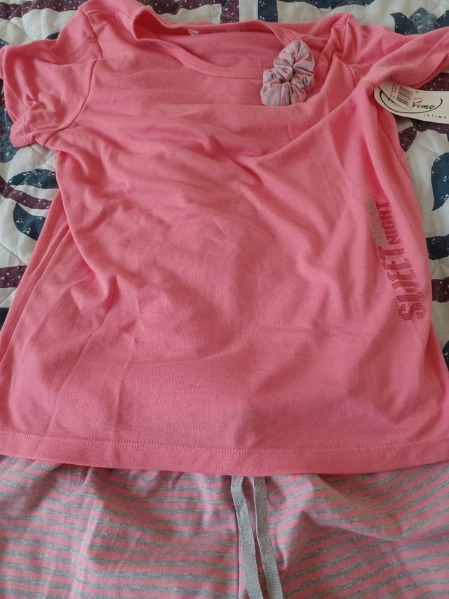 pijama completo largo talla M