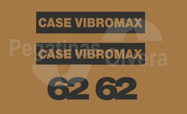 Kit adhesivos Case Vibromax 62