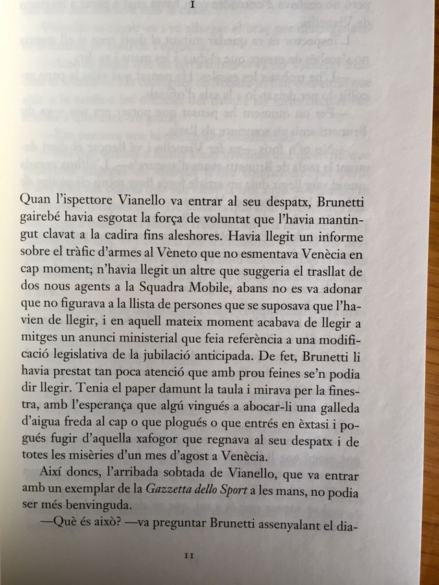 Qüestió de fe, Donna Leon