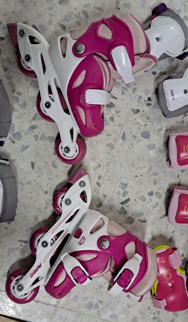 patines línea 26, 27, 28, 29 y 30 +protectores