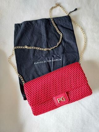 Clutch Purificación Garcia de segunda mano en WALLAPOP
