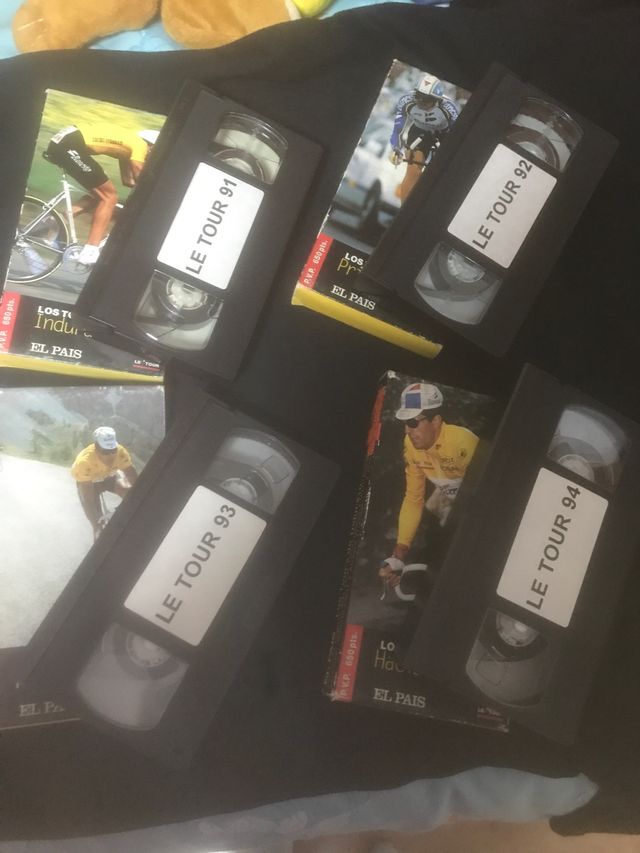 CINTAS VÍDEO TOUR DE FRANCIA MIGUEL INDURAIN