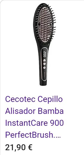 NOVO!!! Escova de alisamento de cabelo