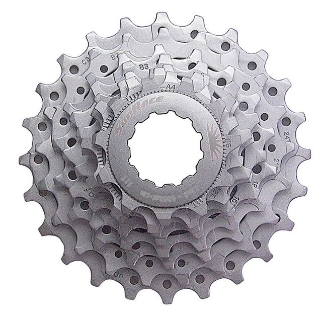 CASSETTE 7S 11-28 SUNRACE M63 PLATA