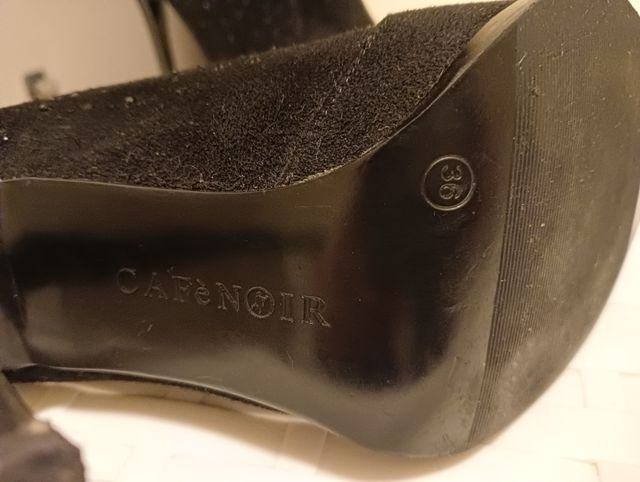 Botín cafenoir negro