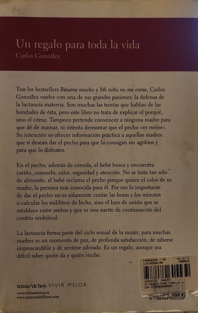 Libro: Un regalo para toda la vida