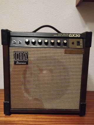 Amplificador de guitarra Ibanez GX30 de 30Watt, re de segunda mano por 30  EUR en Madrid en WALLAPOP
