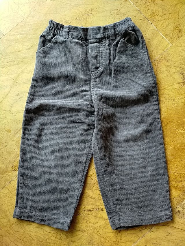 pantalón largo gris niño grain de blé 23 meses