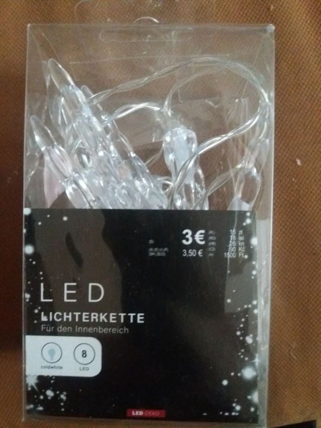 Guirnalda de luces led